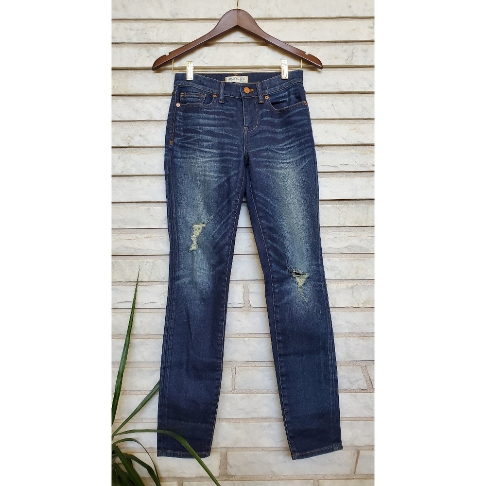 Madewell Distressed SKINNYSKINNY Jeans